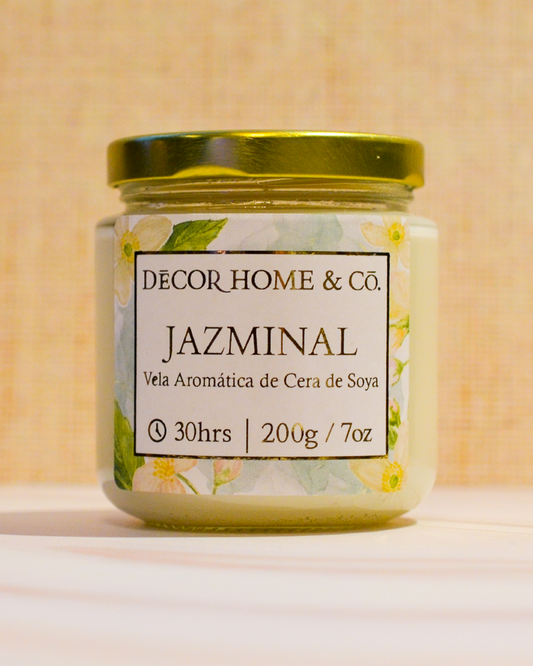 Jazminal 🍃 Vela Aromática